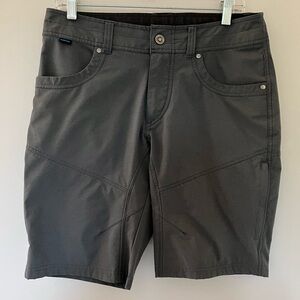 Kuhl Mens Shorts 32" Silencr Kargo Short Gray Outdoor Shorts